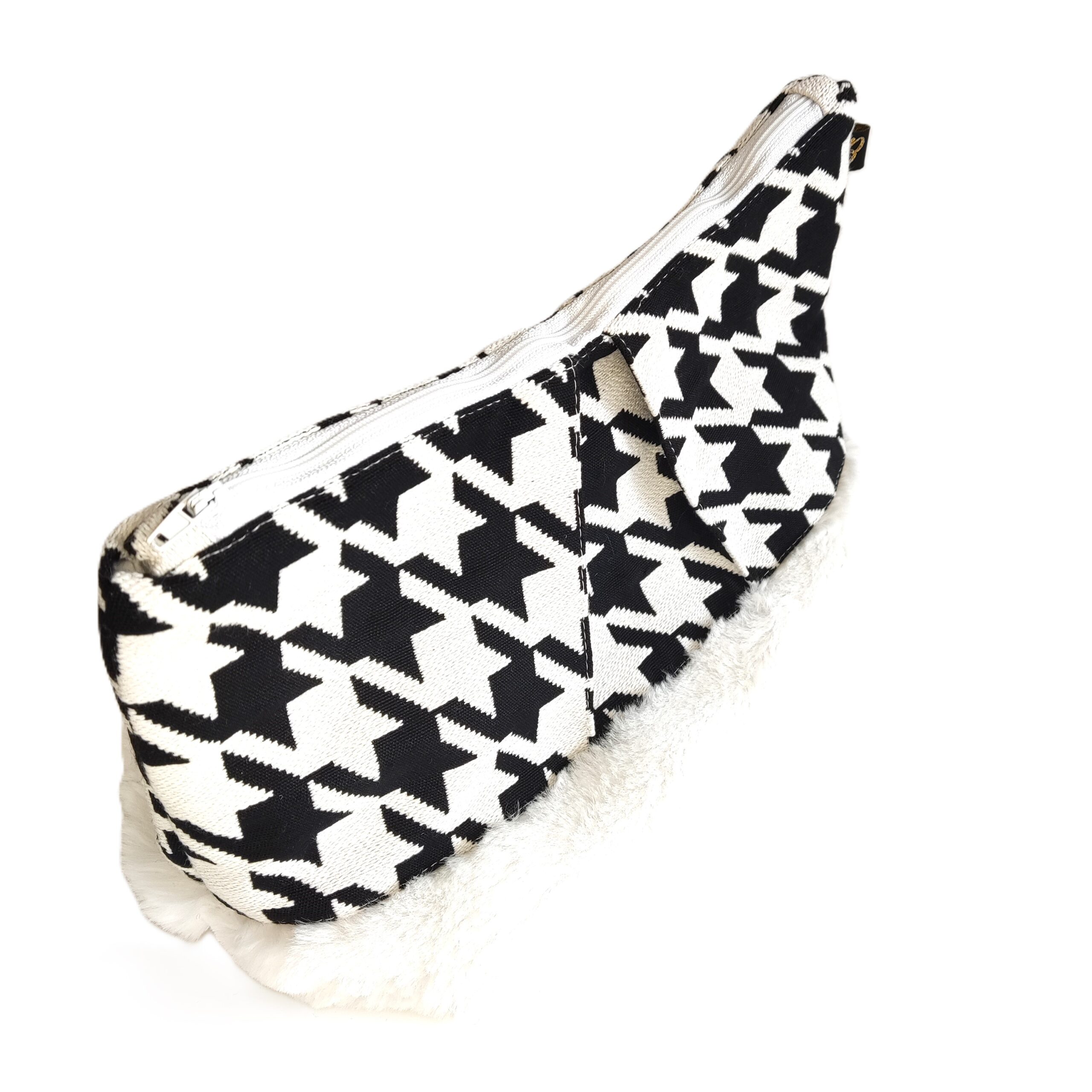 Trousse de toilette plissée - L'Atelier du Bourget - Artisanat textile français