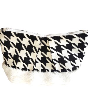 Trousse de toilette plissée - L'Atelier du Bourget - Artisanat textile français