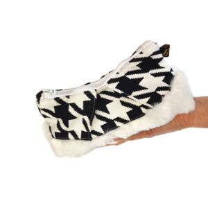 Petite trousse plissée fait main - L'Atelier du Bourget - Artisanat textile français