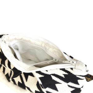 Petite trousse plissée fait main - L'Atelier du Bourget - Artisanat textile français