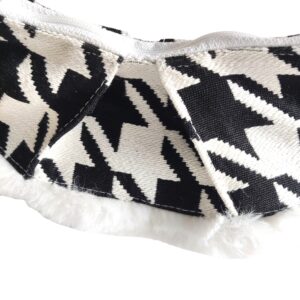 Petite trousse plissée fait main - L'Atelier du Bourget - Artisanat textile français