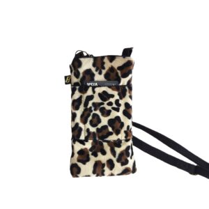 Pochette téléphone bandoulière - L'Atelier du Bourget - Artisanat textile français