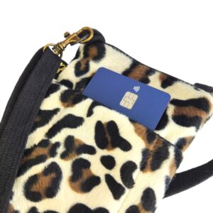 Pochette téléphone bandoulière - L'Atelier du Bourget - Artisanat textile français