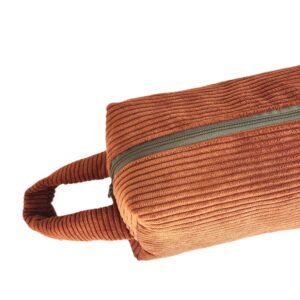 Trousse de toilette mixte fait main - L'Atelier du Bourget - Artisanat textile français