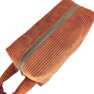 Trousse de toilette mixte fait main - L'Atelier du Bourget - Artisanat textile français