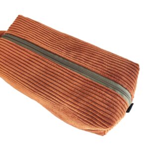 Trousse de toilette mixte fait main - L'Atelier du Bourget - Artisanat textile français