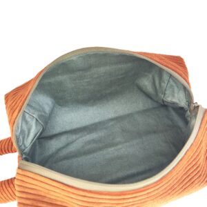 Trousse de toilette mixte fait main - L'Atelier du Bourget - Artisanat textile français