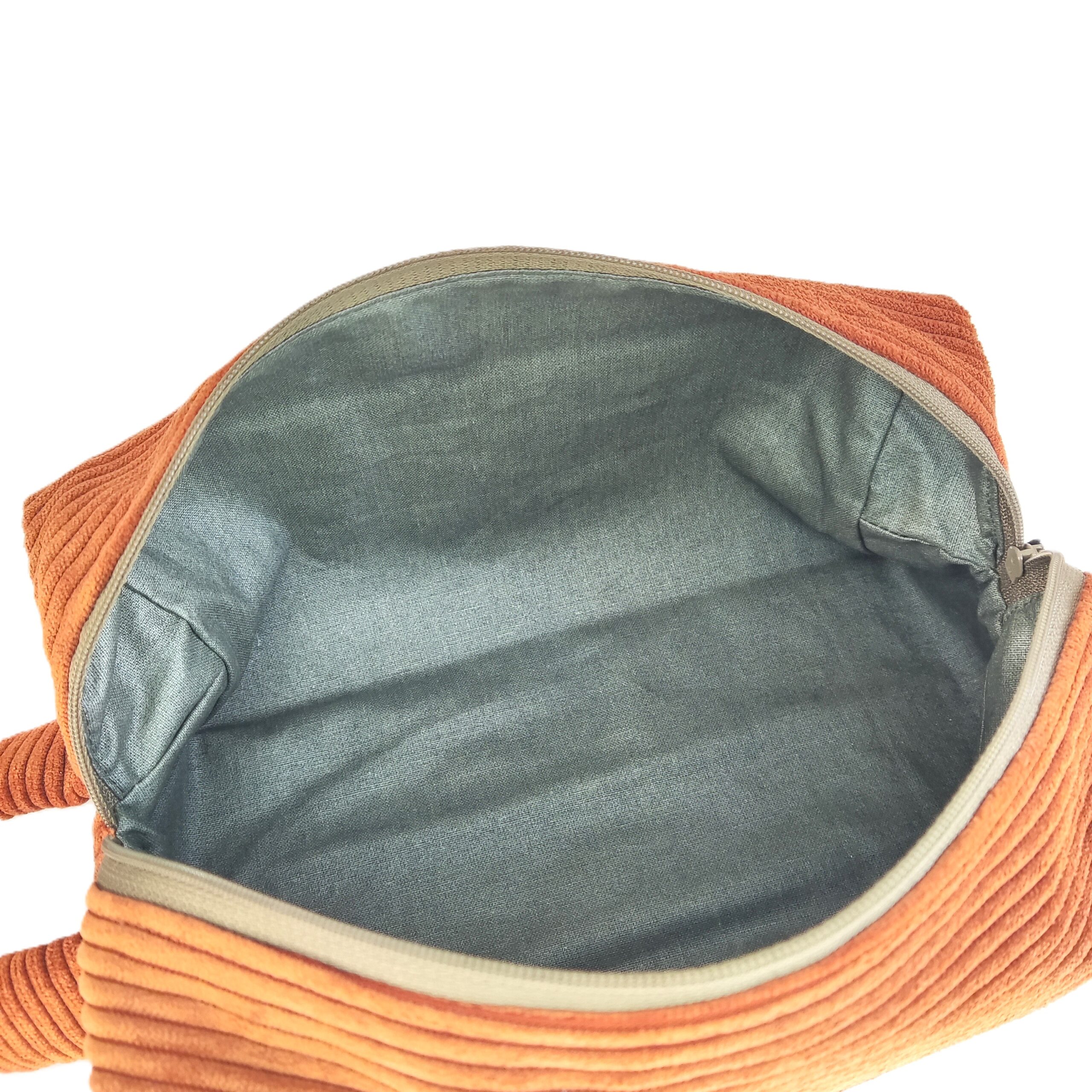 Trousse de toilette mixte fait main - L'Atelier du Bourget - Artisanat textile français