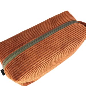 Trousse de toilette mixte fait main - L'Atelier du Bourget - Artisanat textile français