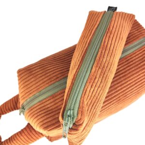 Trousse de toilette mixte et étui brosse à dents - L'Atelier du Bourget - Artisanat textile français