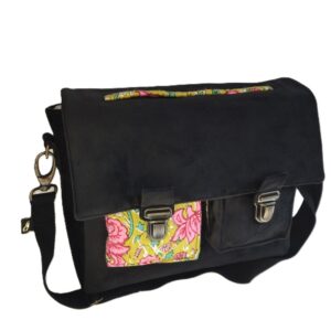 Sac cartable - L'Atelier du Bourget - Artisanat textile français