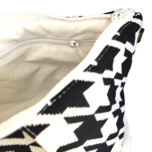 Trousse de toilette plissée - L'Atelier du Bourget - Artisanat textile français