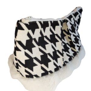 Trousse de toilette plissée - L'Atelier du Bourget - Artisanat textile français